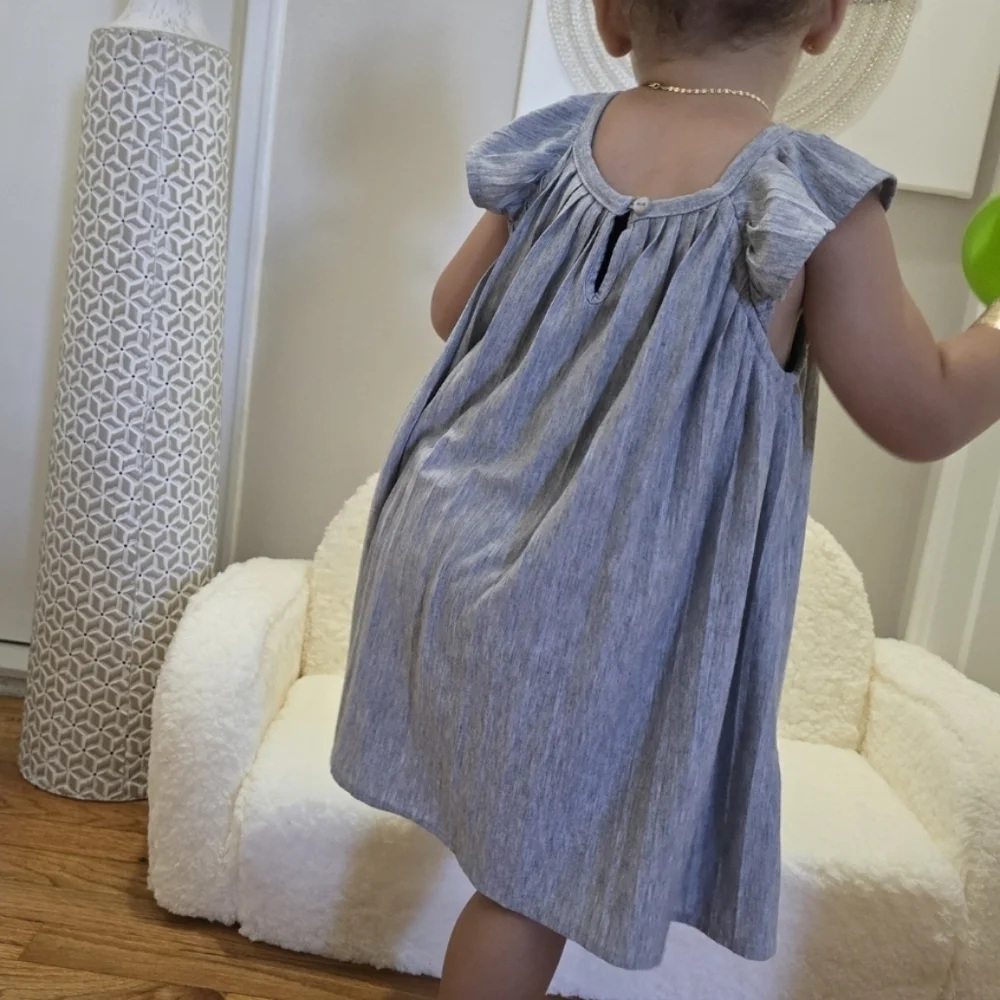 GAP Kids Casual Dress - Light Gray